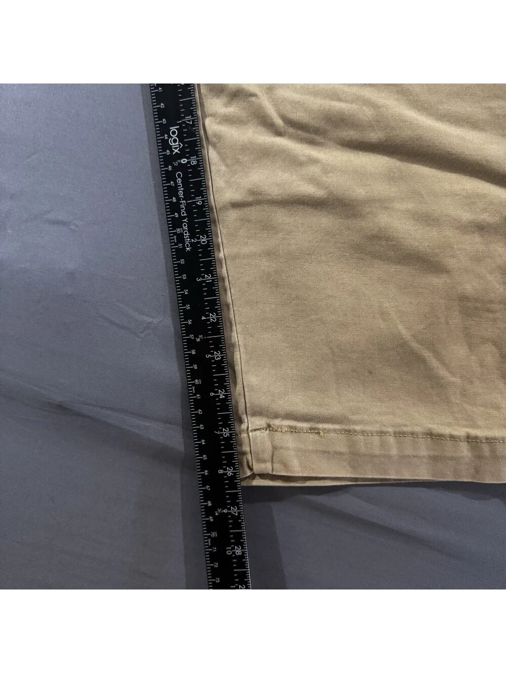 Levis XX Cargo Taper Pants Mens Khaki Tan Canvas Utility Streetwear Size 38x30